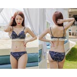 カシュクールワンピ付き体形カバー水着3点セット（水着ビキニ・ワンピース） | GRAXIA | 詳細画像7 