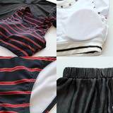 短めTシャツとワイドパンツの体形カバー水着4点セット(水着ビキニ・ワンピース) | GRAXIA | 詳細画像12
