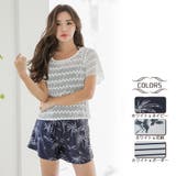 タンキニとレースTシャツの体形カバー水着4点セット（水着ビキニ・ワンピース） | GRAXIA | 詳細画像1 