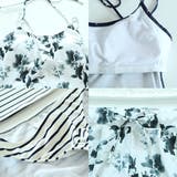 タンキニとレースTシャツの体形カバー水着4点セット（水着ビキニ・ワンピース） | GRAXIA | 詳細画像10 