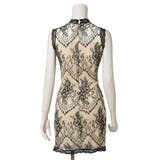 ヌーディなフラワーレースのミニドレス(キャバドレス・CABARETDRESS) | GRAXIA | 詳細画像11