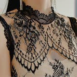 ヌーディなフラワーレースのミニドレス(キャバドレス・CABARETDRESS) | GRAXIA | 詳細画像7
