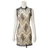 ヌーディなフラワーレースのミニドレス(キャバドレス・CABARETDRESS) | GRAXIA | 詳細画像10