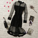 シースルーチュールで美シルエットをつくるドレス(キャバドレス CABARETDR… | GRAXIA | 詳細画像14 