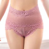 シアーレースのハイウエストカバーショーツ(T-BACK・SHORTS) | GRAXIA | 詳細画像10