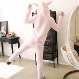 うさ耳＆しっぽ付きパーカーのモコモコルームウェア(ROOMWEAR) | GRAXIA | 詳細画像10 