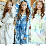 ショートパンツ付ガウンタイプのモコモコルームウェア(ROOMWEAR) | GRAXIA | 詳細画像2