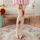 色鮮やかに薔薇が咲くストッキング(STOCKING) | GRAXIA | 詳細画像11 