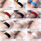 薄手の艶がセクシーなガーターリング不要のニーハイストッキング(STOCKING) | GRAXIA | 詳細画像2 