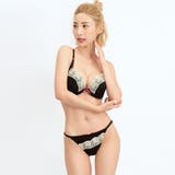 バストとフロント部分にあしらわれたレースが可愛さアップ女子感全開なブラ ショーツ… | GRAXIA | 詳細画像6 