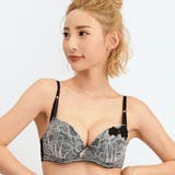 レーシーの可愛らしさが大人の女性を印象付けるブラ・ショーツセット(ブラセット) | GRAXIA | 詳細画像3