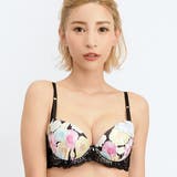 艶やかフラワー柄が上品な大人女性を演出するブラ・ショーツセット(ブラセット) | GRAXIA | 詳細画像7