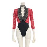 レースが上半身を飾りラグジュアリー感溢れる超ハイレグテディ(セクシーランジェリー… | GRAXIA | 詳細画像14 