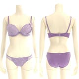 エレガントシルバーチャームが上品なブラ・ショーツセット（ブラセット） | GRAXIA | 詳細画像9 