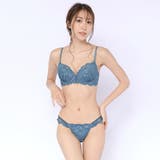 バック総レースによる肌の透け感がとてもセクシーなブラ ショーツセット | GRAXIA | 詳細画像2