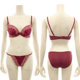 エレガントなサテンの光沢が身を包む上品なブラ・ショーツ3点セット(ブラセット) | GRAXIA | 詳細画像9