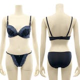 エレガントなサテンの光沢が身を包む上品なブラ・ショーツ3点セット(ブラセット) | GRAXIA | 詳細画像10