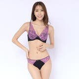 レースから見える素肌がセクシー気分が上がる大人の甘い色気漂うブラ ショーツセット | GRAXIA | 詳細画像2