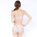 気品のある花柄刺繍が全体にあしらわれた総レースの大人の女性らしさが満載なブラ シ… | GRAXIA | 詳細画像6 