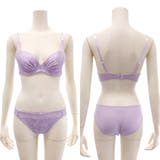 繊細なデザインが華やかさをアップさせるレーシーなブラ ショーツセット（ブラセット… | GRAXIA | 詳細画像9 