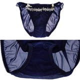 花柄の刺繍リボンの大人っぽさと可愛さが魅力的なデザイン性にこだわったブラ ショー… | GRAXIA | 詳細画像12 