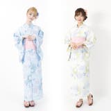 古典柄の菊柄を淡い色使いで年齢問わず着られる浴衣3点セット(YUKATA) | GRAXIA | 詳細画像2