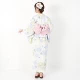 古典柄の菊柄を淡い色使いで年齢問わず着られる浴衣3点セット(YUKATA) | GRAXIA | 詳細画像14