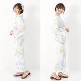 古典柄の菊柄を淡い色使いで年齢問わず着られる浴衣3点セット(YUKATA) | GRAXIA | 詳細画像16