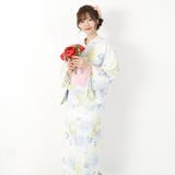 古典柄の菊柄を淡い色使いで年齢問わず着られる浴衣3点セット(YUKATA) | GRAXIA | 詳細画像17