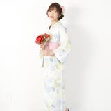 古典柄の菊柄を淡い色使いで年齢問わず着られる浴衣3点セット(YUKATA) | GRAXIA | 詳細画像18