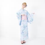 古典柄の菊柄を淡い色使いで年齢問わず着られる浴衣3点セット(YUKATA) | GRAXIA | 詳細画像3
