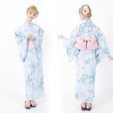 古典柄の菊柄を淡い色使いで年齢問わず着られる浴衣3点セット(YUKATA) | GRAXIA | 詳細画像7