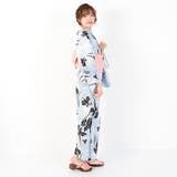 淡いライトブルーの生地に黒い花柄がシックな印象に演出してくれる大人の女性にぴった… | GRAXIA | 詳細画像4