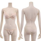 大きな花柄のレースと包みこむようなチュールレースがフェミニンな印象のブラ | GRAXIA | 詳細画像9 