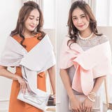 シンプルながらも光沢があり華やかな印象を添えるショール(SHAWL) | GRAXIA | 詳細画像4 