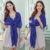 シフォンが見え隠れするレースデザインのショール(SHAWL) | GRAXIA | 詳細画像14 