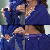 シフォンが見え隠れするレースデザインのショール(SHAWL) | GRAXIA | 詳細画像15 