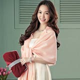 シフォンが見え隠れするレースデザインのショール(SHAWL) | GRAXIA | 詳細画像3 