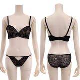 大花柄刺繍がゴージャス感漂うレーシーなブラ・ショーツセット(ブラセット) | GRAXIA | 詳細画像10 