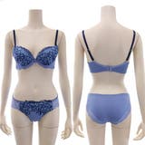 大胆な花柄のレースと大人可愛いフェミニンな印象のブラ ショーツセット（ブラセット… | GRAXIA | 詳細画像9 