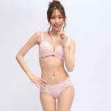 高級感漂うチュールレースがほどこされたブラ・ショーツセット(ブラセット) | GRAXIA | 詳細画像6 