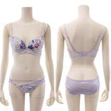美しいお花柄が目を引く気品高いデザインのブラ・ショーツセット(ブラセット) | GRAXIA | 詳細画像10