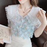 可愛らしい花柄のガーリーなトップス(TOPS) | GRAXIA | 詳細画像12 