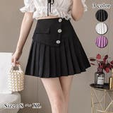 プリーツがキュートなミニスカート(SKIRT) | GRAXIA | 詳細画像1