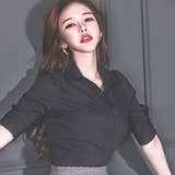 女性らしいシルエットでスタイルアップしてくれるトップス(TOPS) | GRAXIA | 詳細画像4