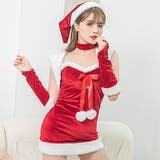 タイトなラインでスタイル良く演出しファー使いがファッショナブルなミニ丈のサンタガ… | GRAXIA | 詳細画像9 