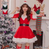 ふわふわワンピースでガーリーな気分を楽しめるサンタガール風コスプレ | GRAXIA | 詳細画像1