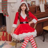 ふわふわワンピースでガーリーな気分を楽しめるサンタガール風コスプレ | GRAXIA | 詳細画像8