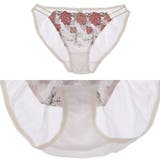 美しい花刺繍に華やいだ気分になりそうなブラショーツセット（ブラセット） | GRAXIA | 詳細画像12 