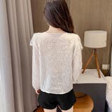 キラキラと輝きを放つレーシーで女性らしいトップス(TOPS) | GRAXIA | 詳細画像10
